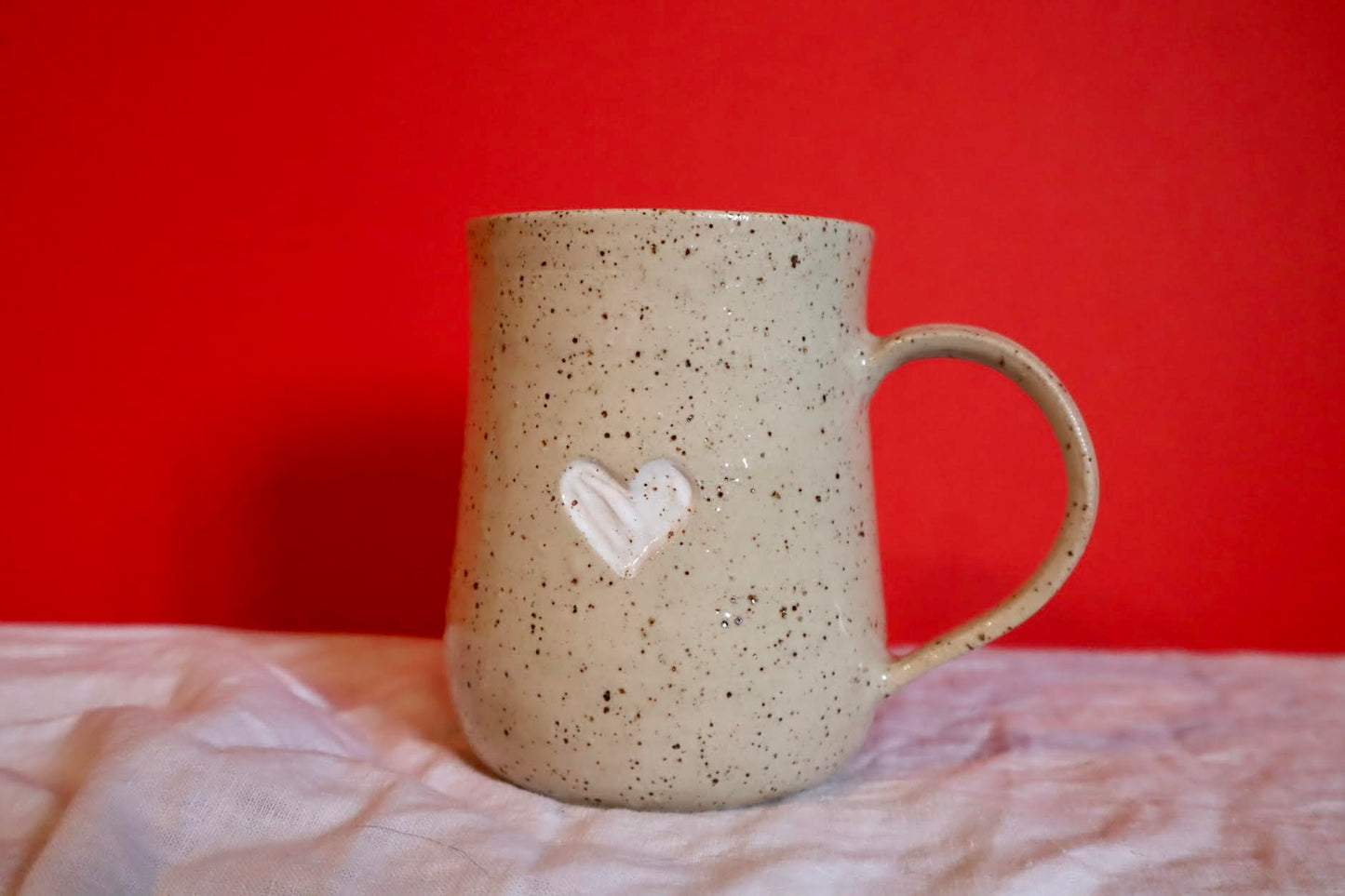 carved heart mug